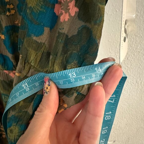 SO brand floral jumpsuit, size Medium, NWT - Picture 8 of 9